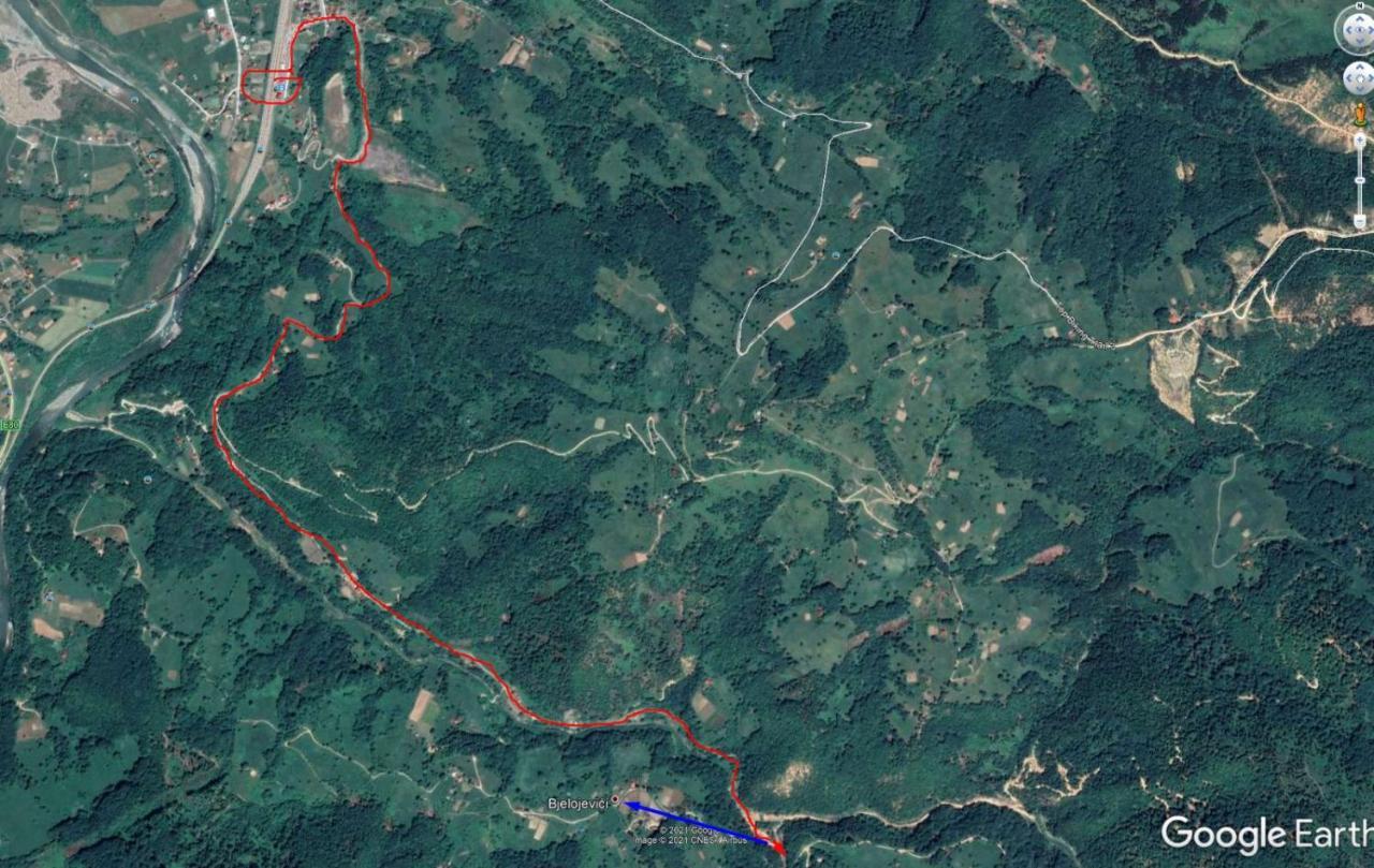 Вилла Katun Lanista-Kolibe Bogavac Мойковац Экстерьер фото